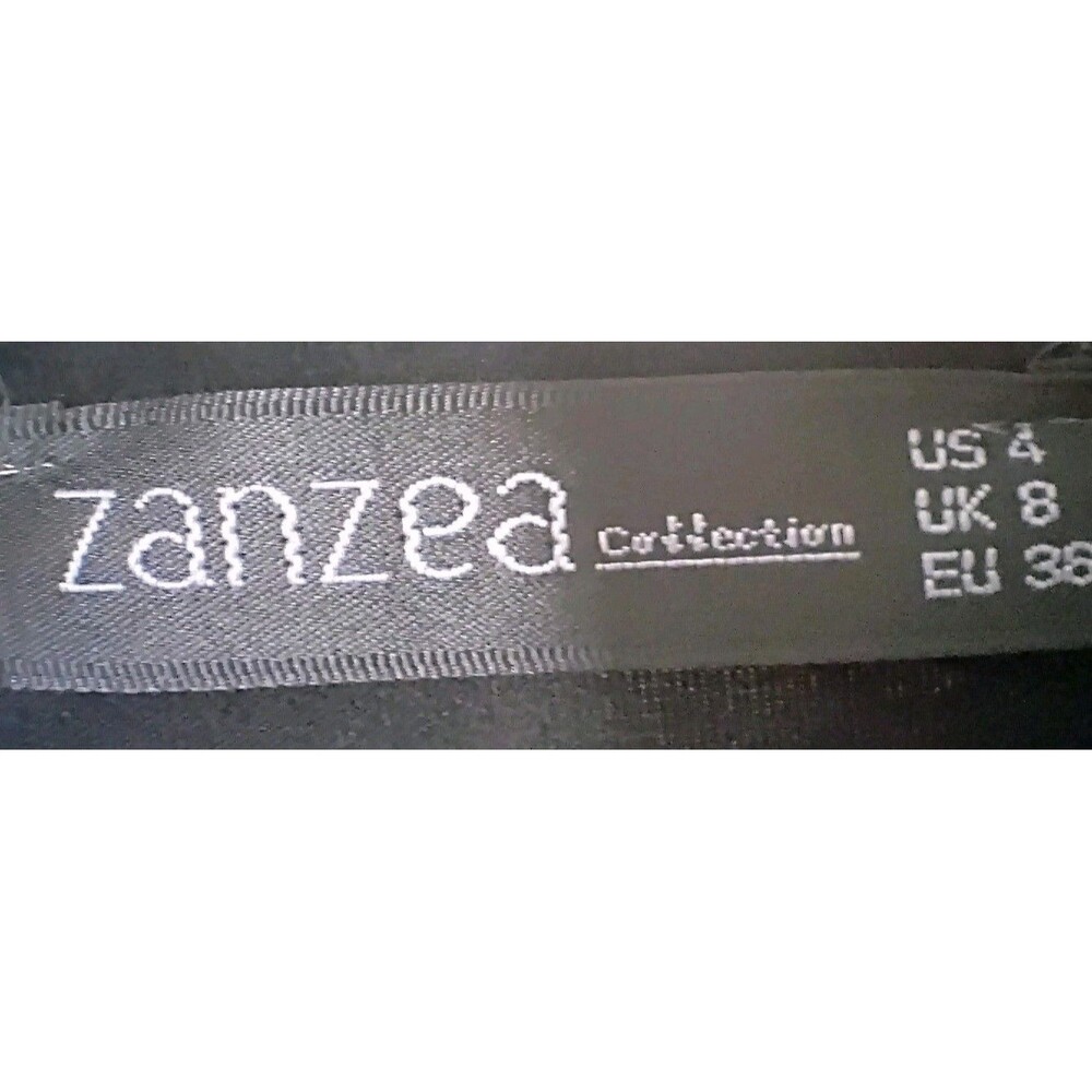 Zanzea Striped Maxi Dress Size 4 Black White Sleeveless Stretch Summer - Picture 3 of 6